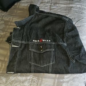 RocA Wear  Vintage/ Classic Denim Button Up Jacket